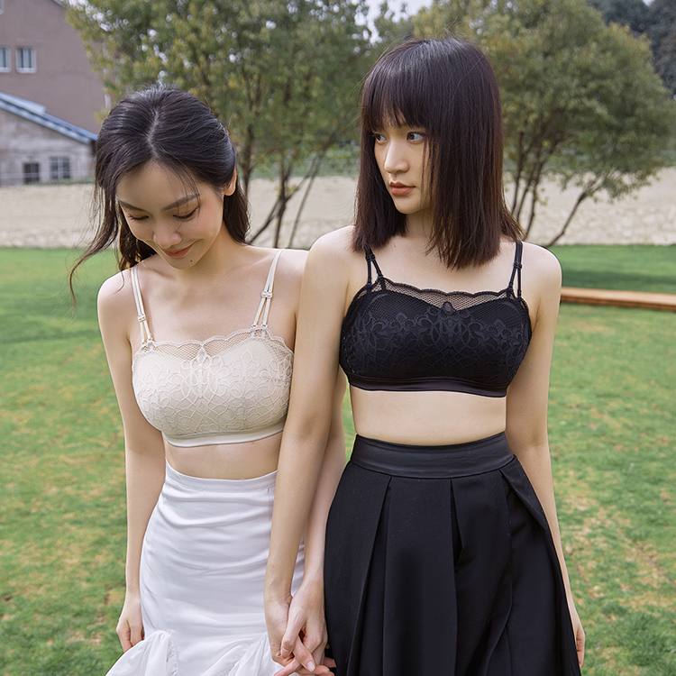蜜养蕾丝抹胸款