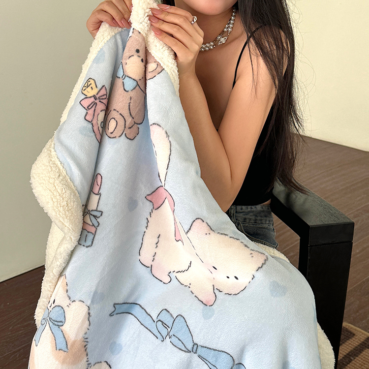 暖呼呼毛毯小号